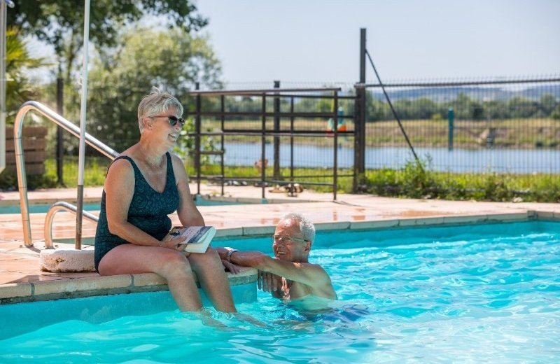 Camping frankrijk aan rivier