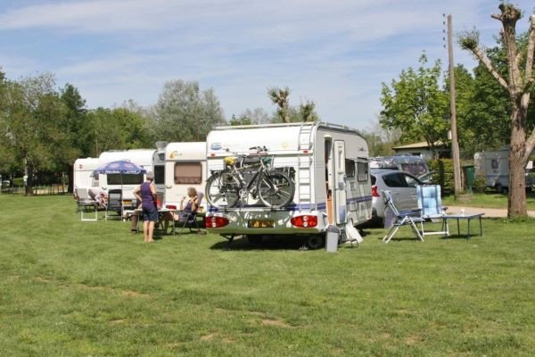 Passantenplatz beim Camping Tournus