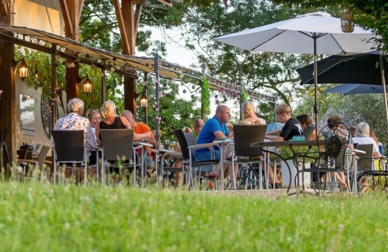Restaurant op camping frankrijk